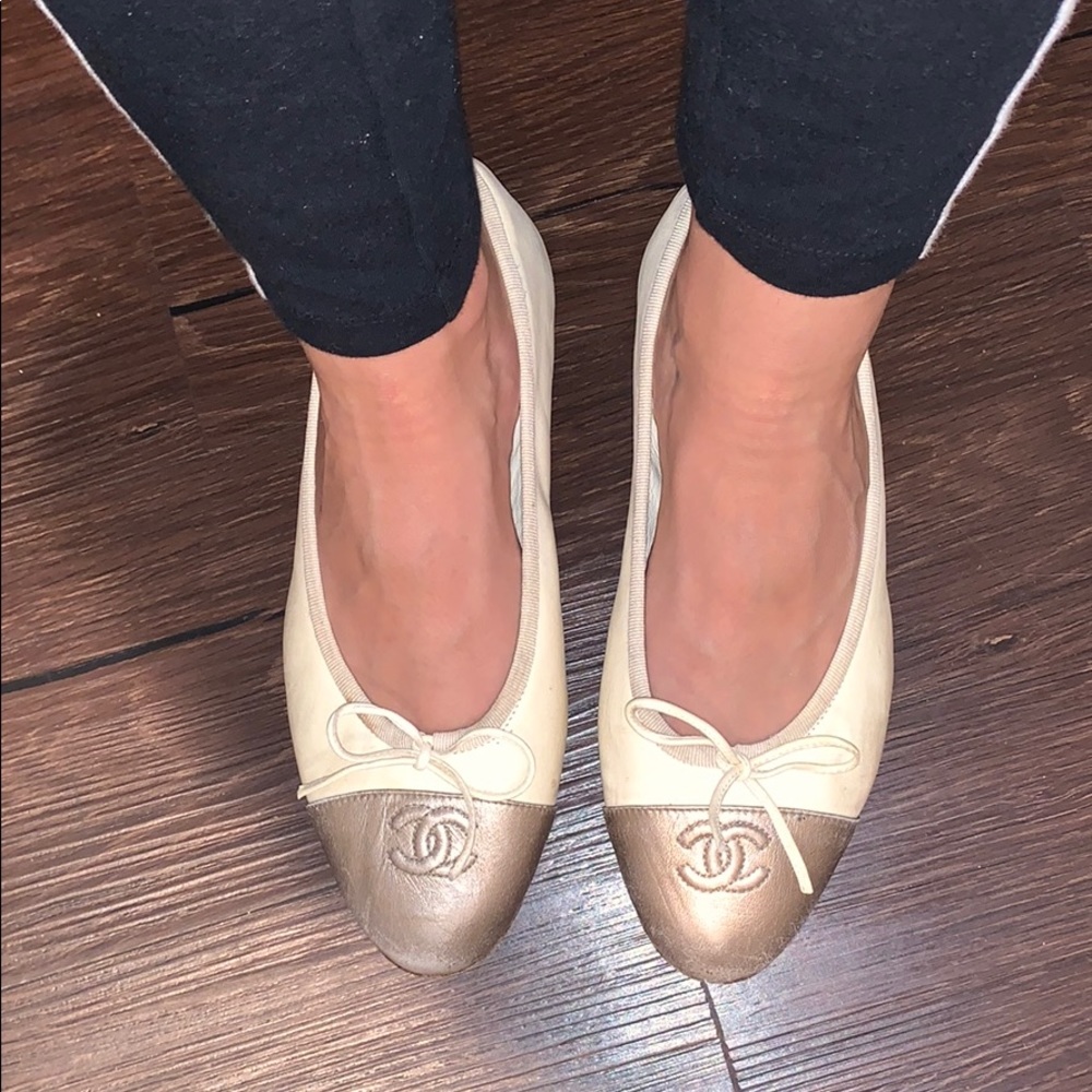 Comfortable Chanel flats